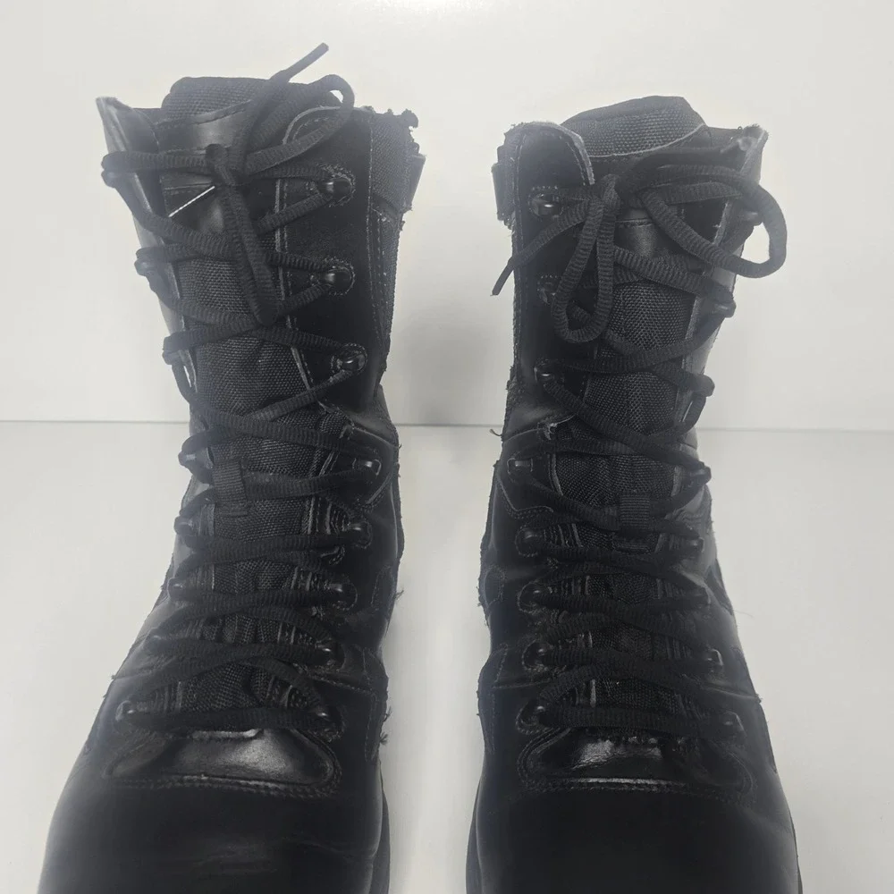 Reebok Rapid Response Mens Stealth Tactical Boot Side Zipper Composite Toe 15M